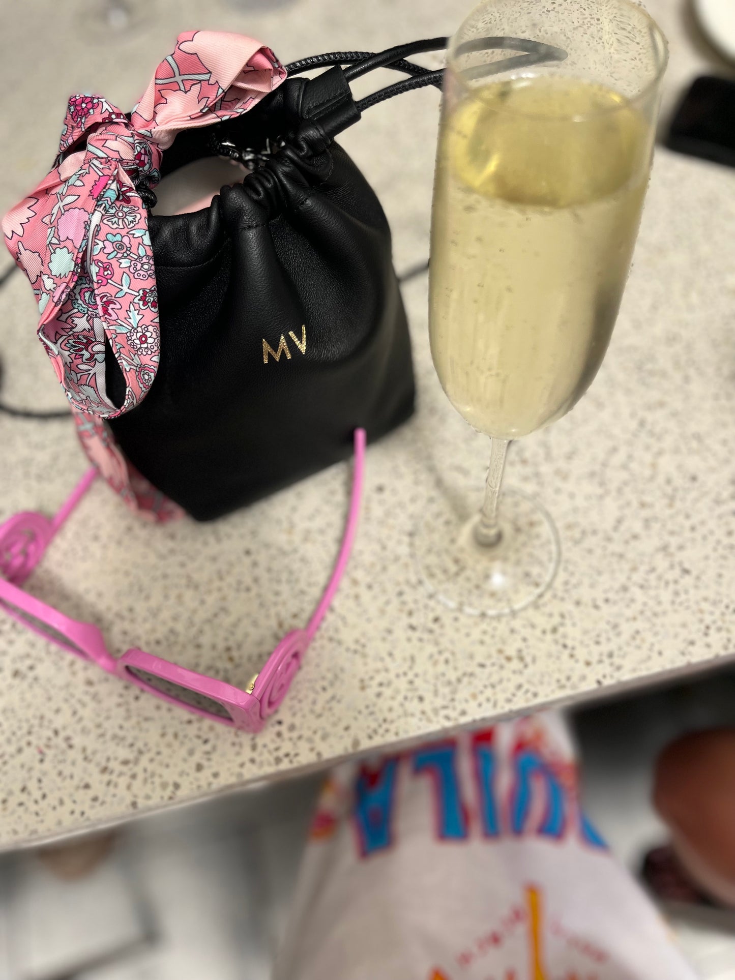 Long Lunch Scrunchie Bag