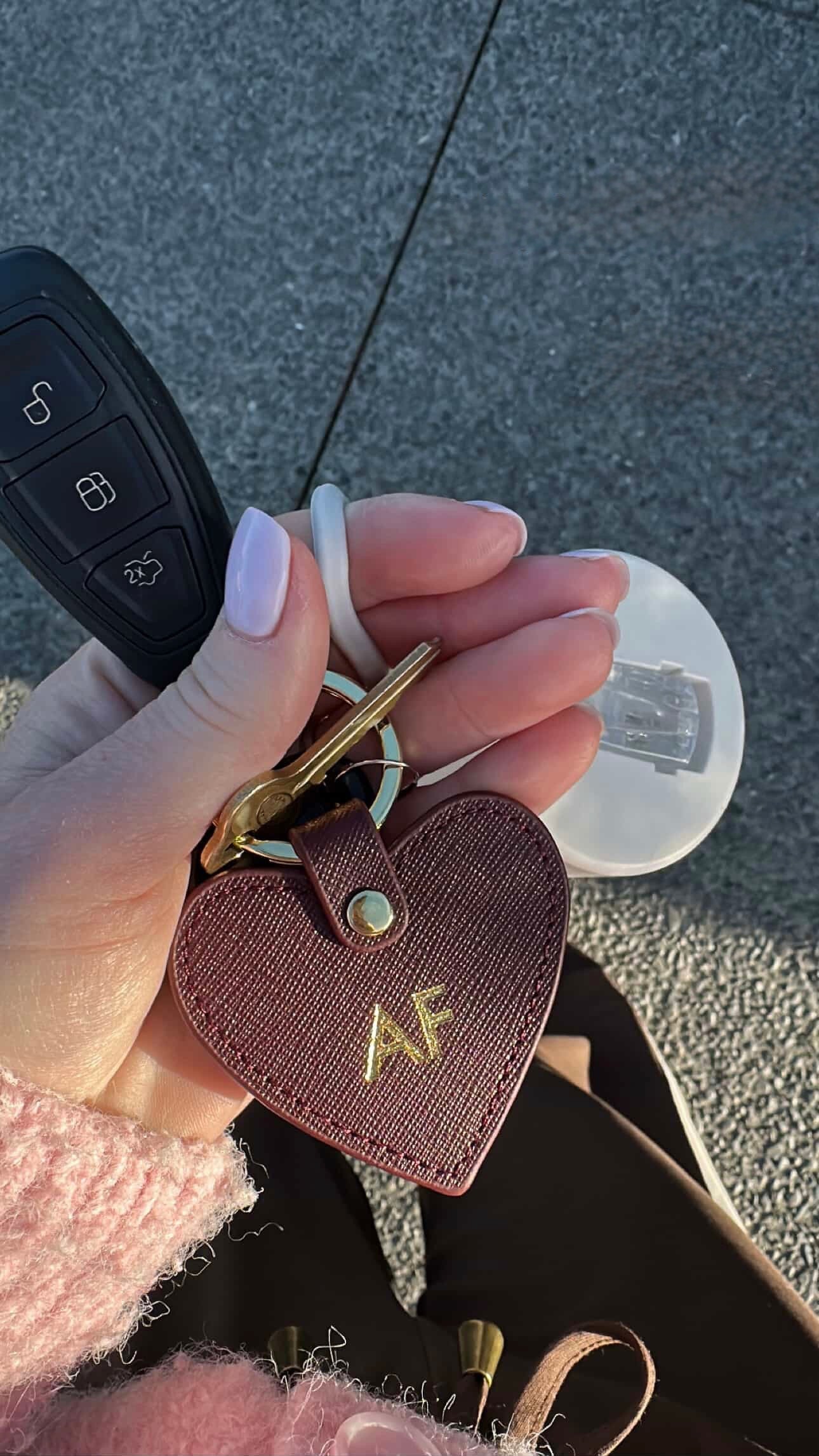 Heart Key Ring