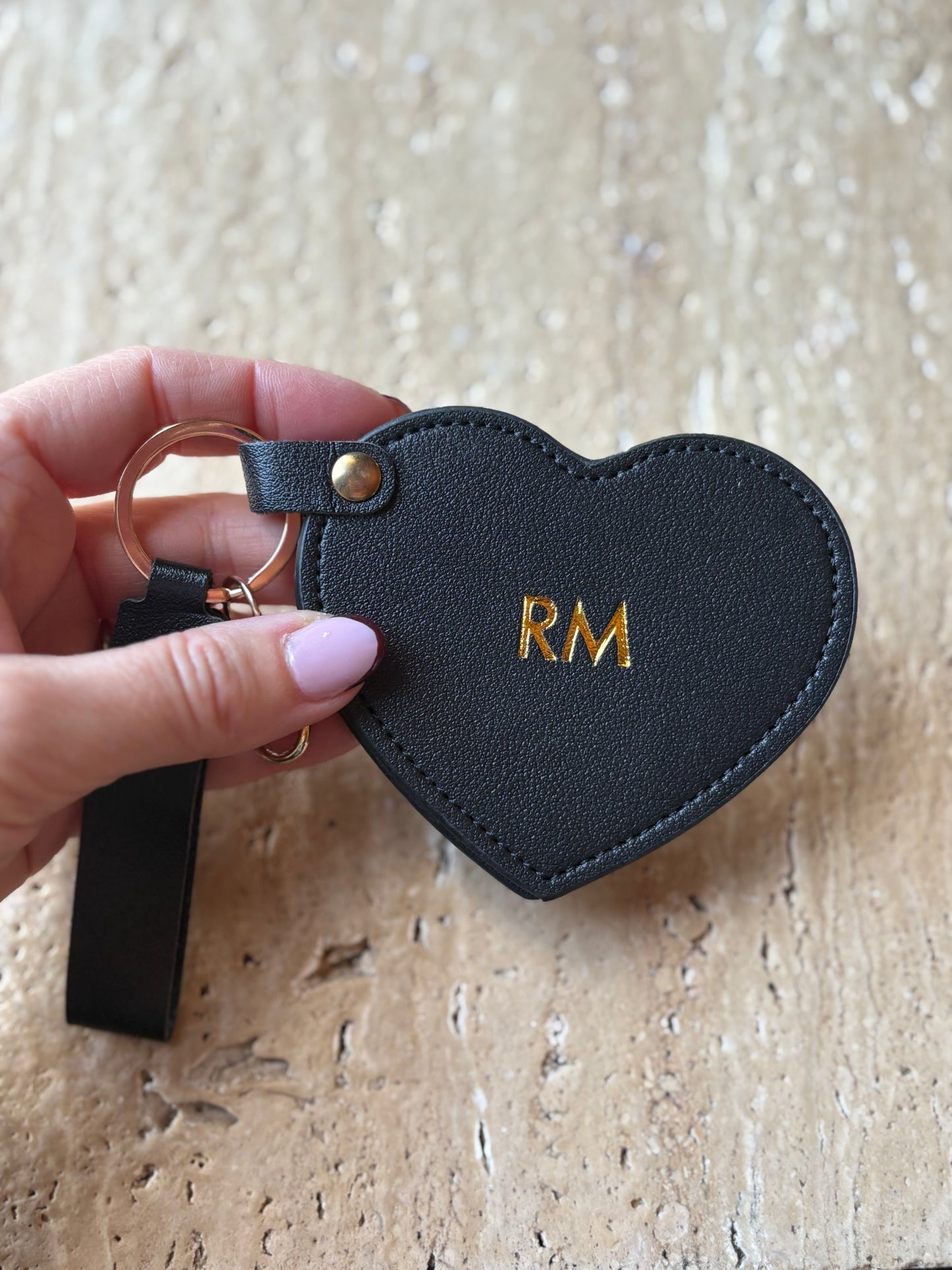 Heart Compact Mirror