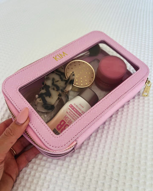 The benefits of a clear cosmetic bag