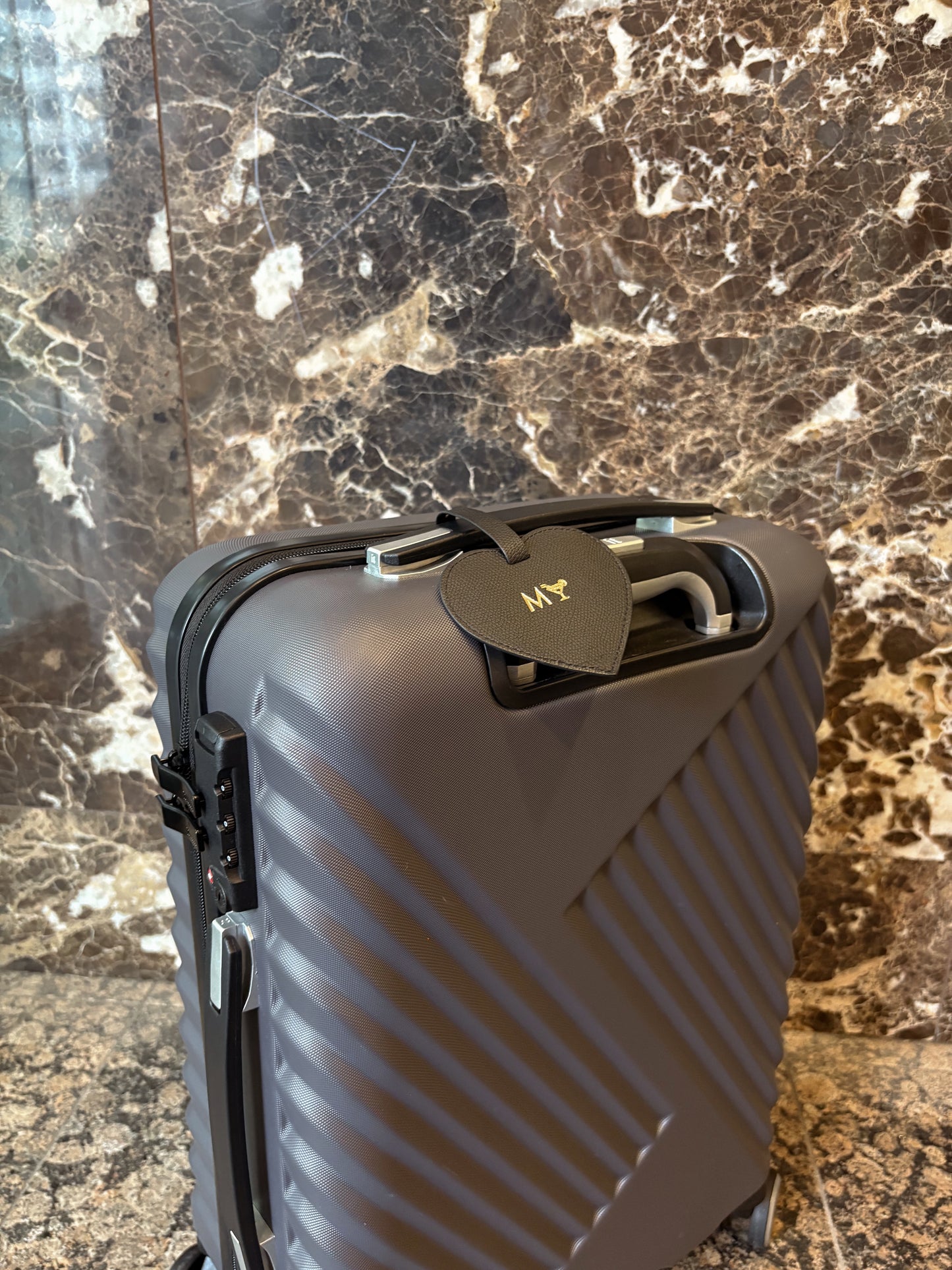 Heart Shaped Luggage Tag