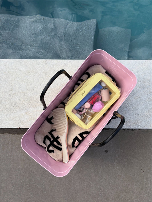 Saffiano Cosmetic Bag
