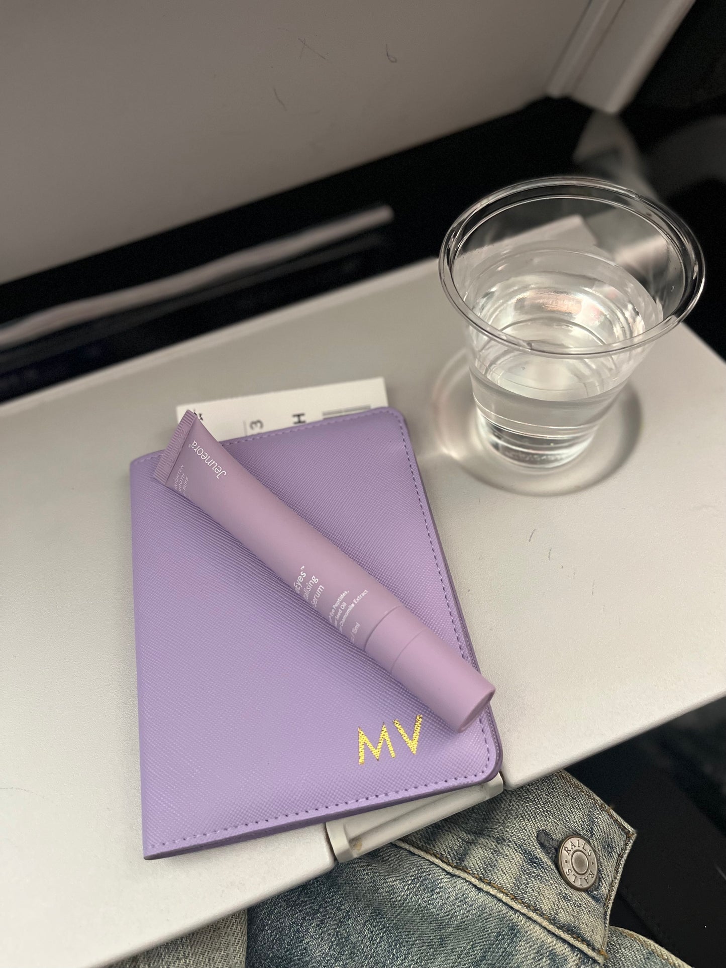 lilac passport cover with name on it nz