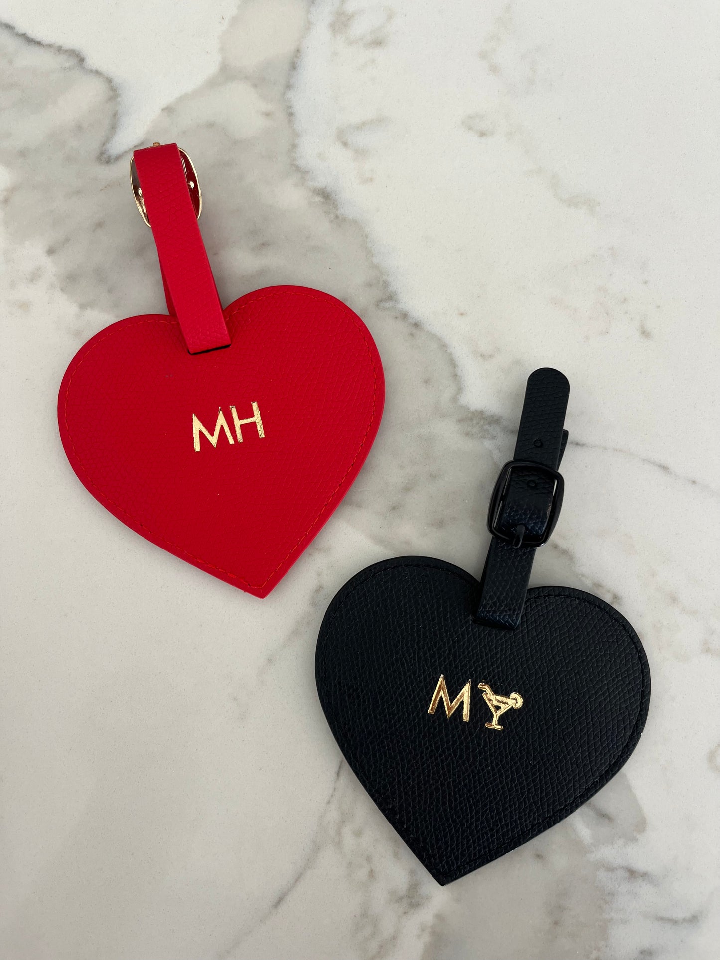 Heart Shaped Luggage Tag